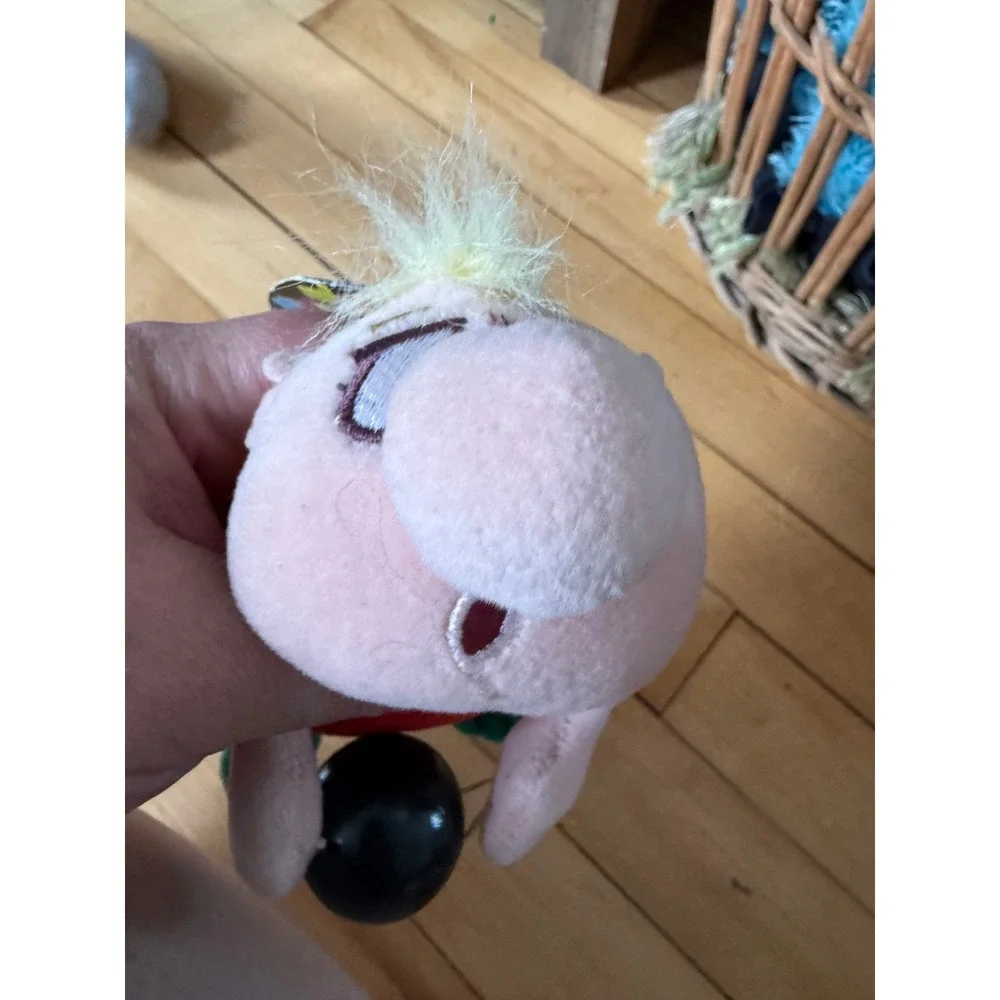 NWT Deadstock Vintage‎ Silly Slammers Beanbag Toys PINHEAD Bowling Plush sound